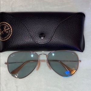 EUC aviator ray-bans